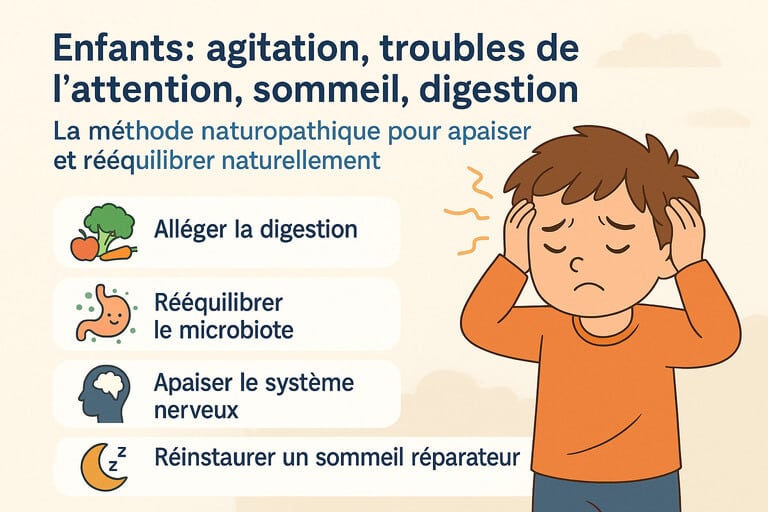 Enfants agitation naturopathie hygiéniste